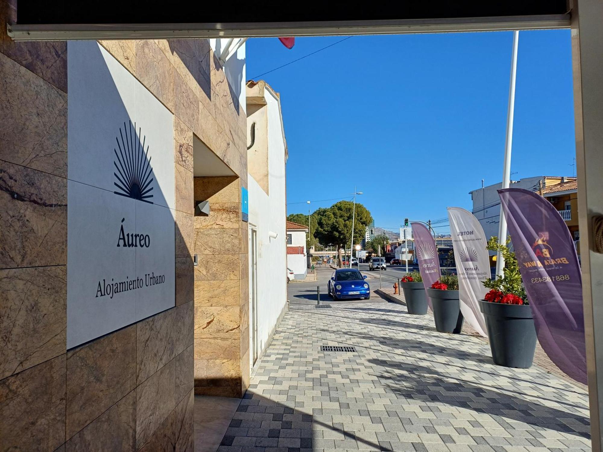 Aureo Alojamiento Urbano Abarán Esterno foto