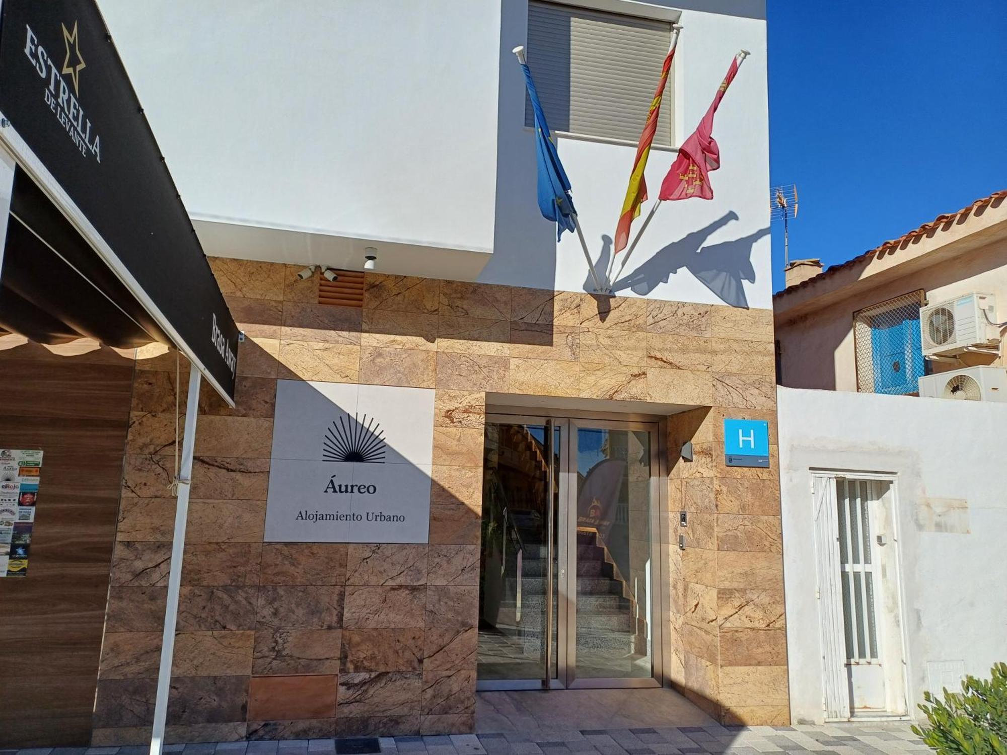 Aureo Alojamiento Urbano Abarán Esterno foto