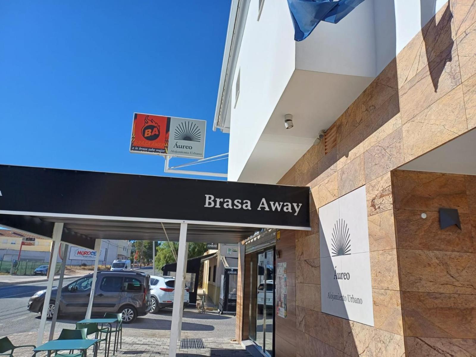 Aureo Alojamiento Urbano Abarán Esterno foto